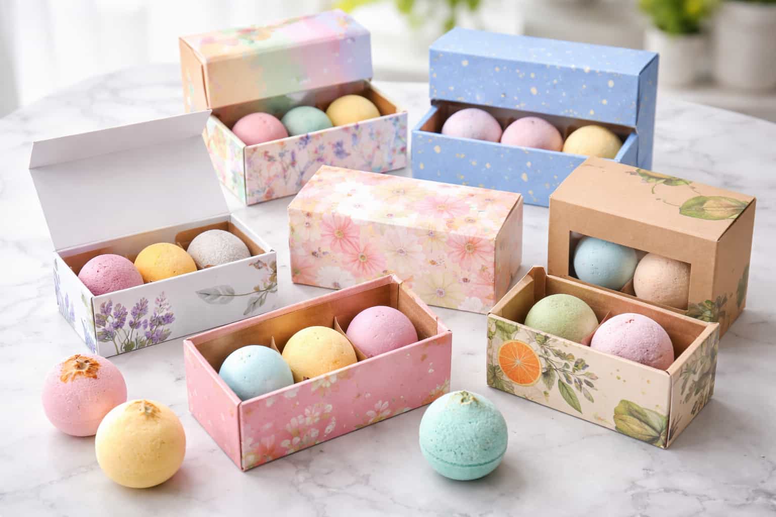 custom bath bomb boxes